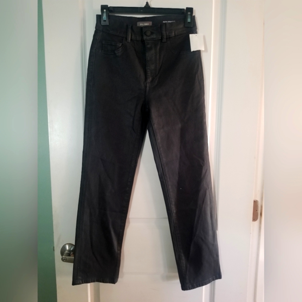DL1961 Patti straight high rise vintage ankle size 25
